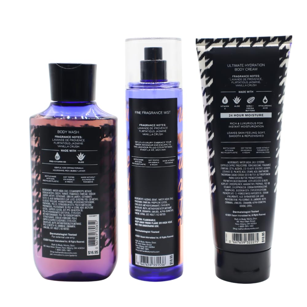 Amazon.com : Bath & Body Works Emily in Paris Collections LAVENDER